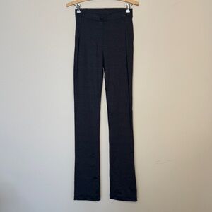 Women's Charcoal XS Straight Leg Pants